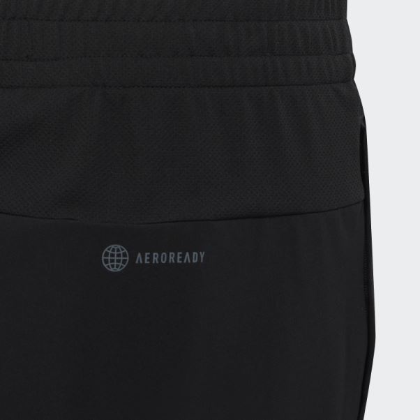 Short Tissé Adidas Aeroready à 3 Bandes Noir