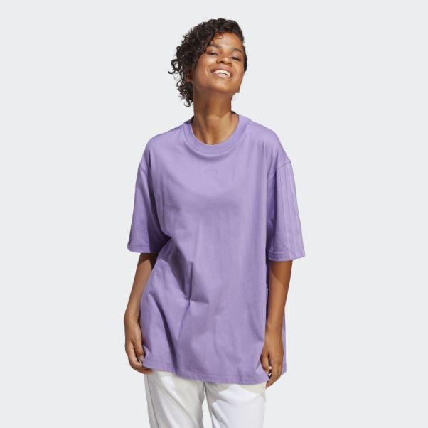 Tee Shirt Dance Violet Adidas