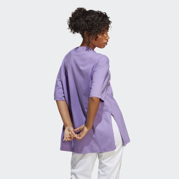Tee Shirt Dance Violet Adidas