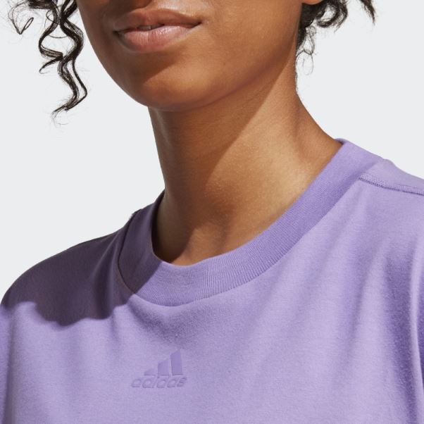 Tee Shirt Dance Violet Adidas