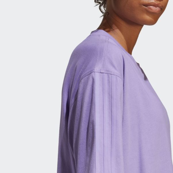 Tee Shirt Dance Violet Adidas