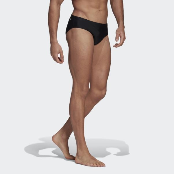 Maillot De Bain Uni Noir Adidas