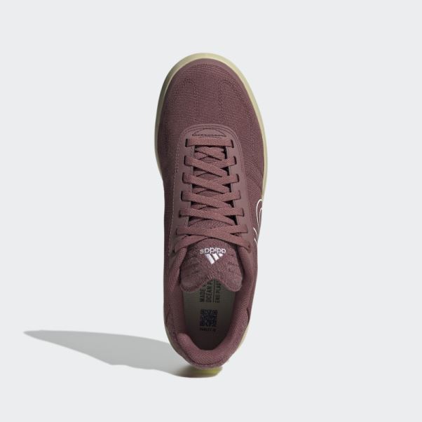Chaussures De Vélo De Montagne En Toile Adidas Five Ten Sleuth Dlx Bordeaux