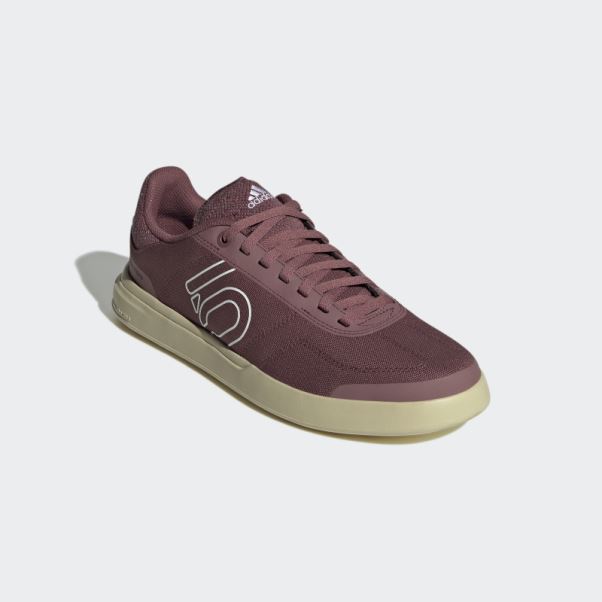Chaussures De Vélo De Montagne En Toile Adidas Five Ten Sleuth Dlx Bordeaux