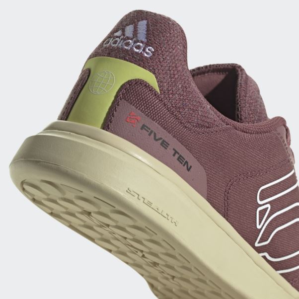 Chaussures De Vélo De Montagne En Toile Adidas Five Ten Sleuth Dlx Bordeaux