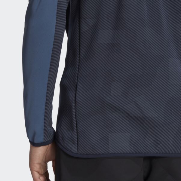 Adidas Terrex Zupahike Veste Polaire à Capuche Acier