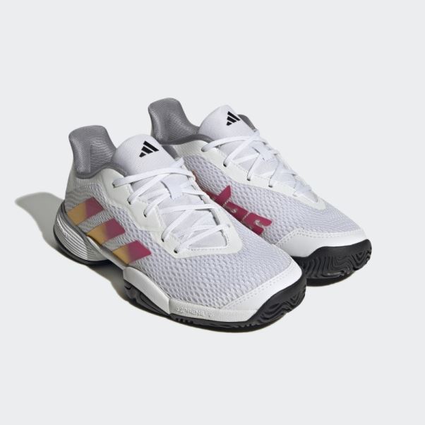 Chaussure De Tennis Adidas Barricade Blanche