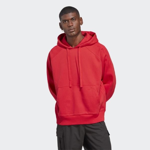 Sweat à Capuche Adidas Scarlet Essentials