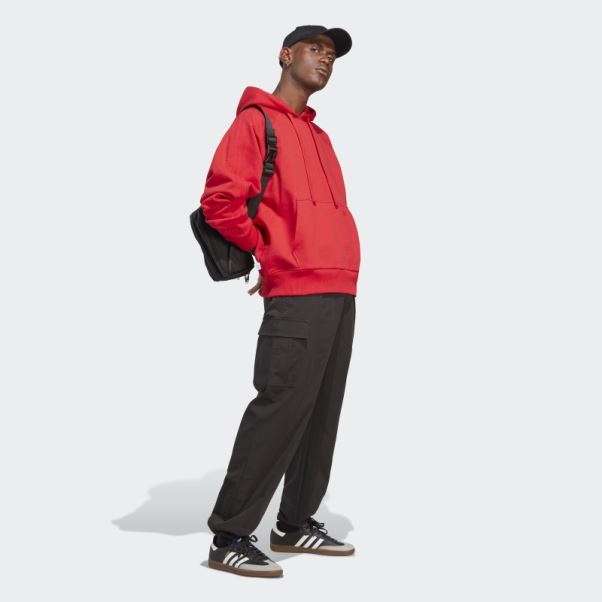 Sweat à Capuche Adidas Scarlet Essentials