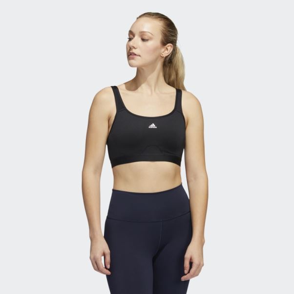 Soutien-gorge à Maintien élevé Adidas Tlrd Move Training Noir