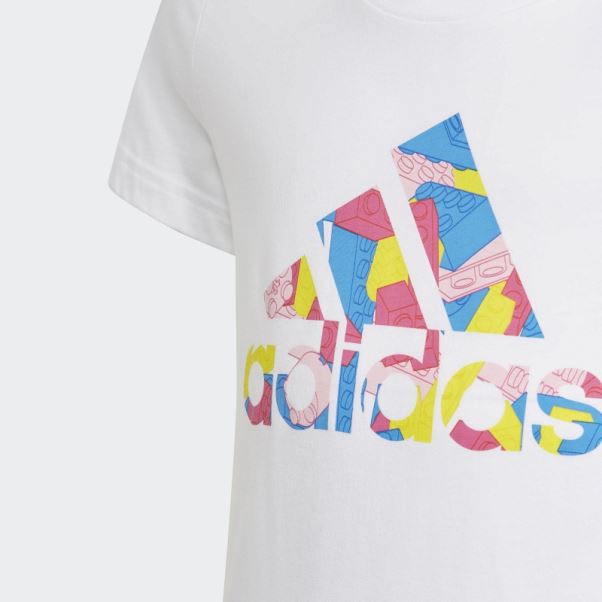 T-shirt Graphique Adidas X Classic Lego Blanc Fashion