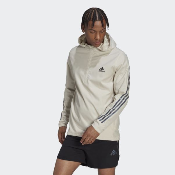 Veste Adidas Run Icons En Aluminium à 3 Bandes