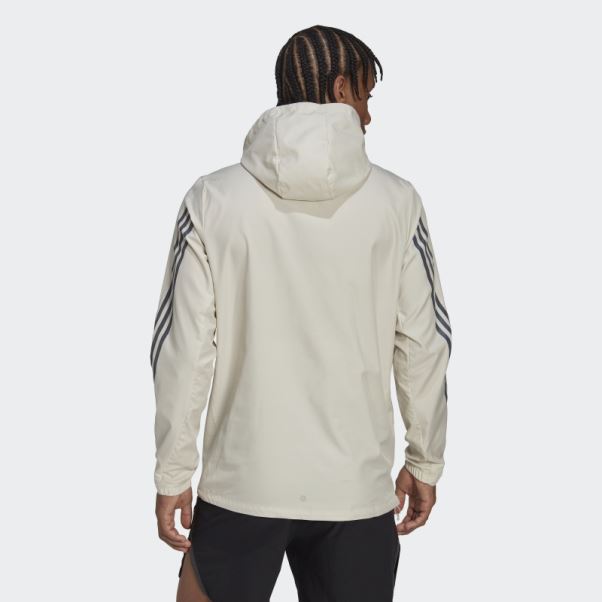 Veste Adidas Run Icons En Aluminium à 3 Bandes