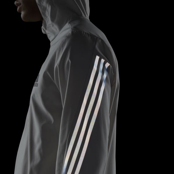 Veste Adidas Run Icons En Aluminium à 3 Bandes