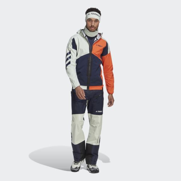 Ink Adidas Terrex Skyclimb Shield Gore Pantalon De Survêtement Hybride Ski De Randonnée