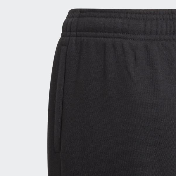 Pantalon En Molleton Noir Adidas Essentials
