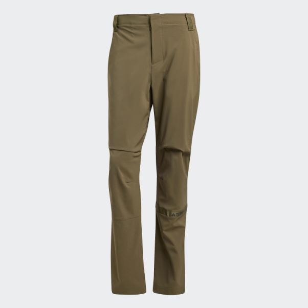 Adidas Olive Terrex Pantalon De Jogging Multitissé