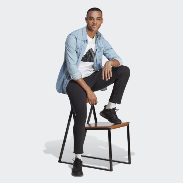 Futur Icone écusson De Pantalon De Sport Adidas Noir