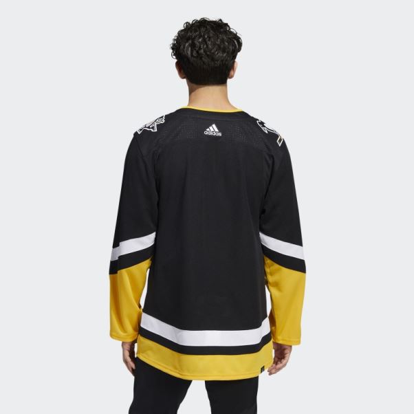 Maillot Pingouins Away Authentique Adidas Noir