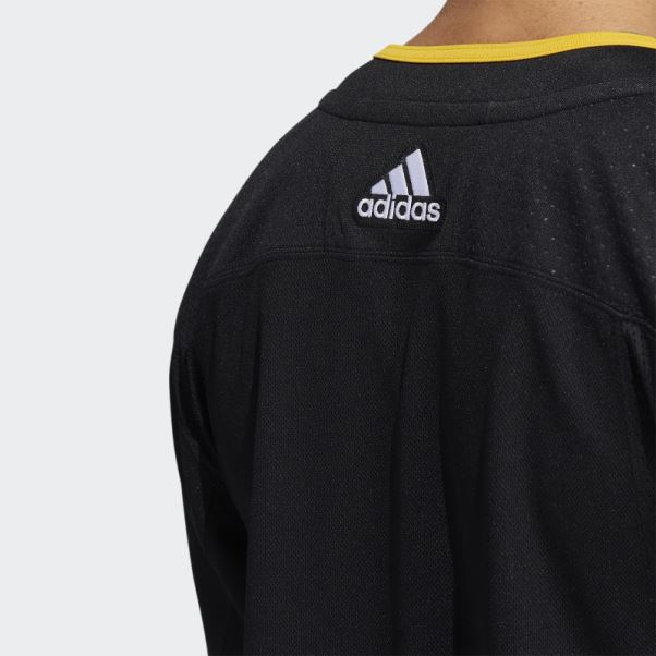 Maillot Pingouins Away Authentique Adidas Noir