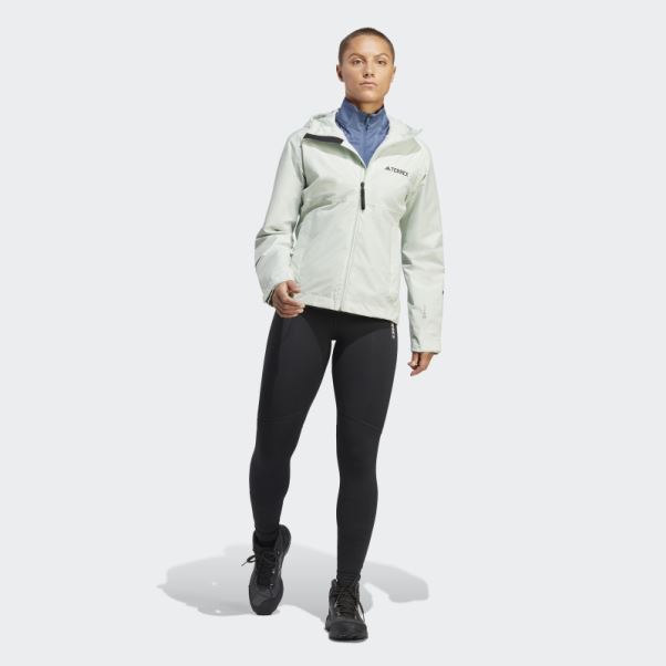 Veste De Pluie 2 Couches Terrex Multi Rain.rdy 2 Adidas Vert