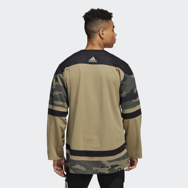 Maillot Adidas Maple Leafs Camo Orbite Vert