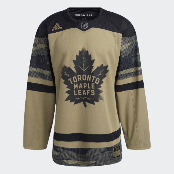Maillot Adidas Maple Leafs Camo Orbite Vert