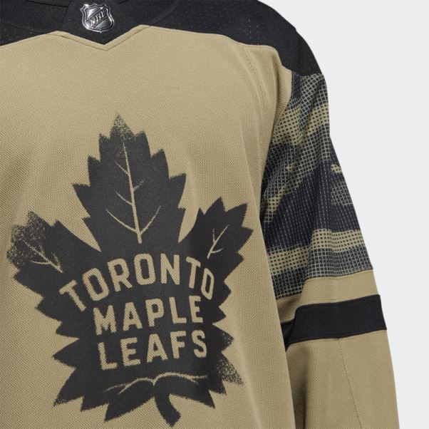 Maillot Adidas Maple Leafs Camo Orbite Vert