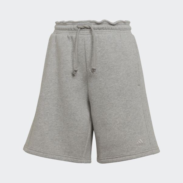 Short Adidas All Szn Polaire Gris Moyen