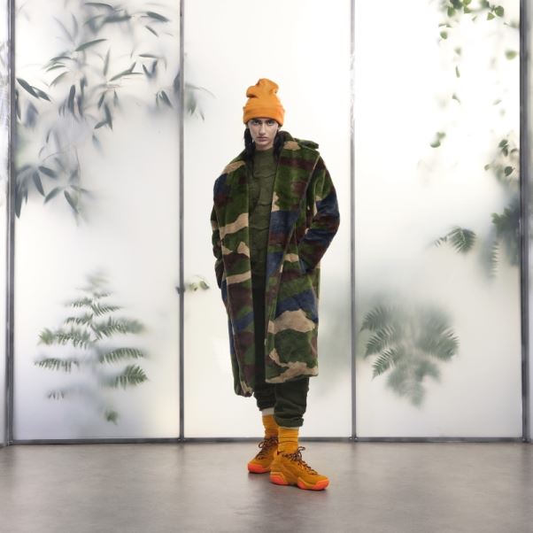 Manteau En Fausse Fourrure Adidas Aop Camo (tous Genres)