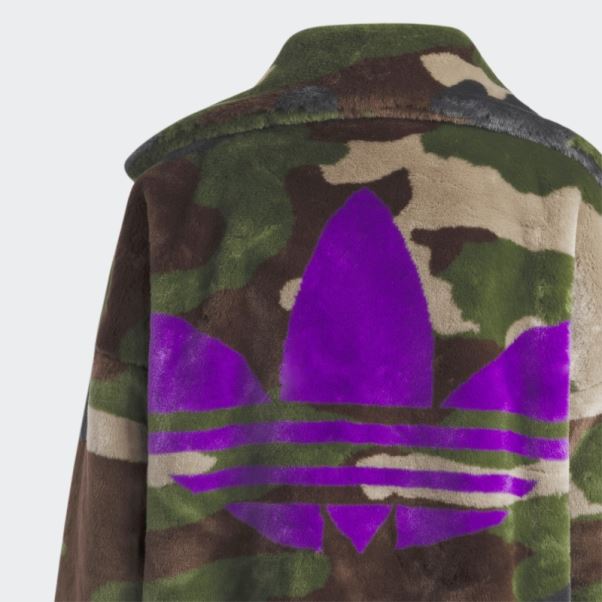 Manteau En Fausse Fourrure Adidas Aop Camo (tous Genres)