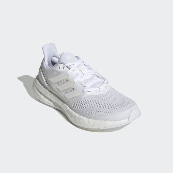 Adidas Pureboost 22 Chaussures De Course Blanc Chaud