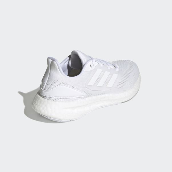 Adidas Pureboost 22 Chaussures De Course Blanc Chaud