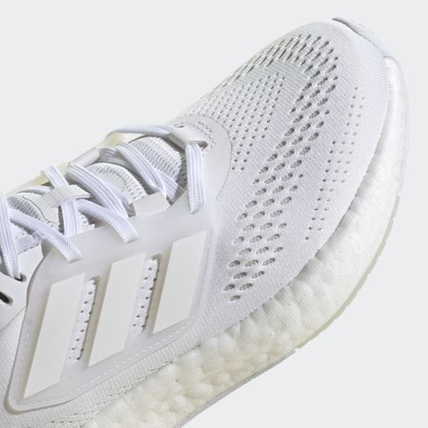 Adidas Pureboost 22 Chaussures De Course Blanc Chaud