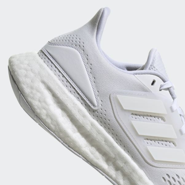 Adidas Pureboost 22 Chaussures De Course Blanc Chaud