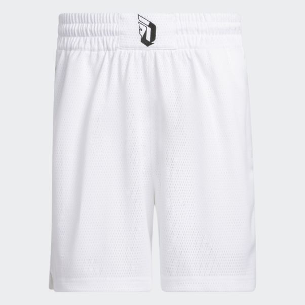Adidas Dame 9 Short Blanc