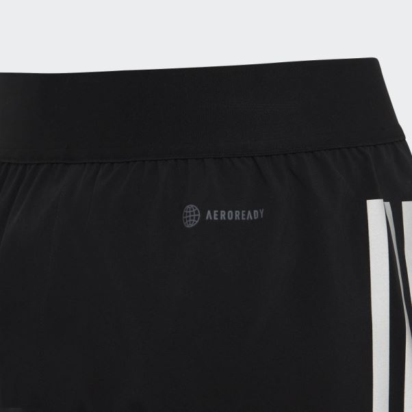 Short Tissé Deux En Un Aeroready Noir Adidas