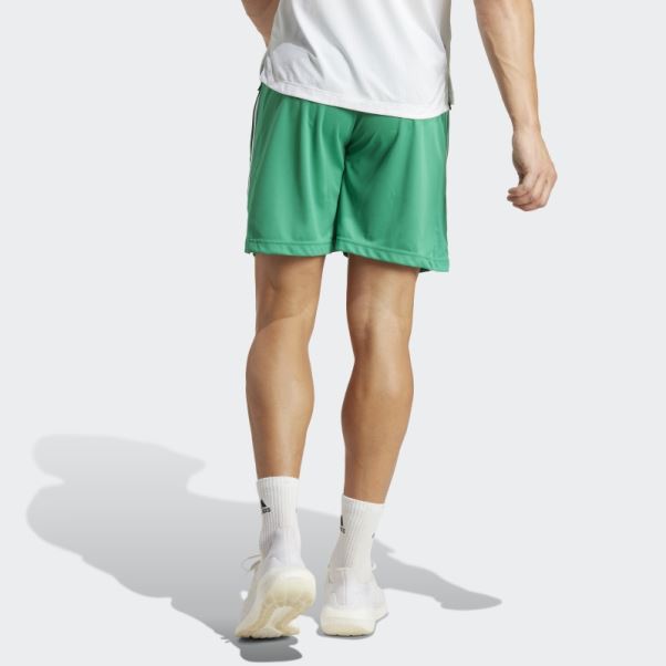 Short De Base D'entraînement Adidas Court Vert