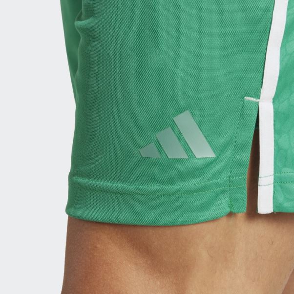 Short De Base D'entraînement Adidas Court Vert