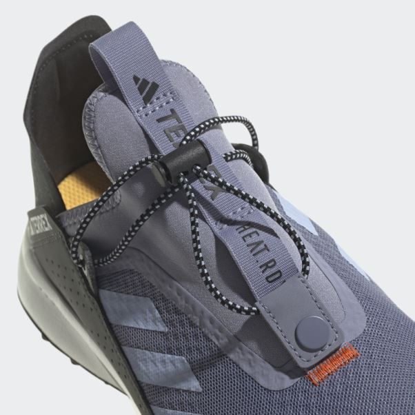 Argent Violet Adidas Terrex Voyager 21 Slip-on Heat.rdy Chaussures De Voyage