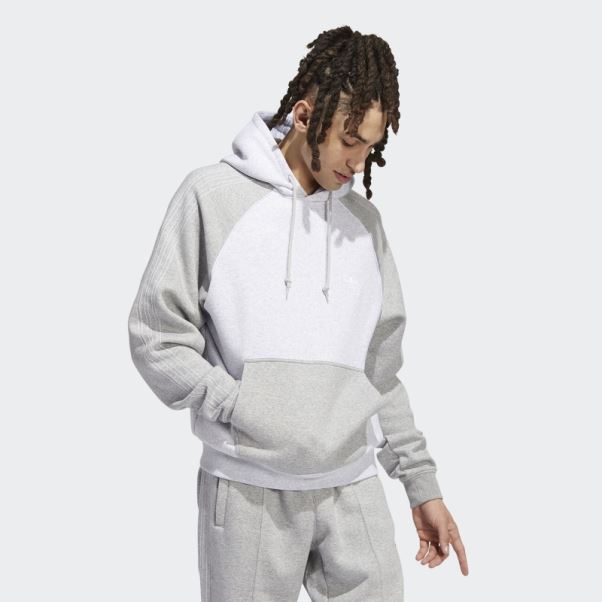 Sweat à Capuche Adidas Sst Gris Clair