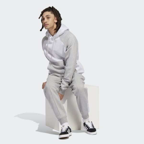 Sweat à Capuche Adidas Sst Gris Clair