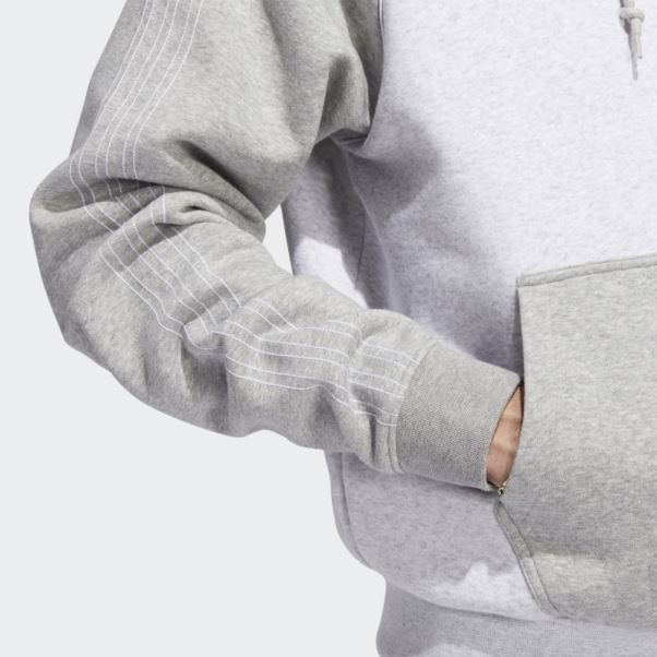 Sweat à Capuche Adidas Sst Gris Clair