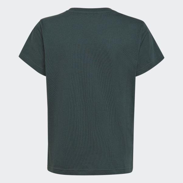 T-shirt Adidas Trèfle Vert Minéral