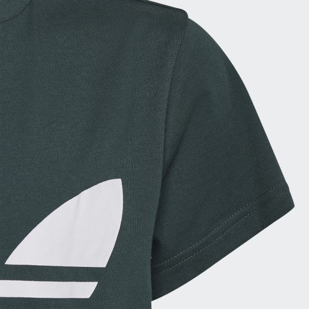 T-shirt Adidas Trèfle Vert Minéral