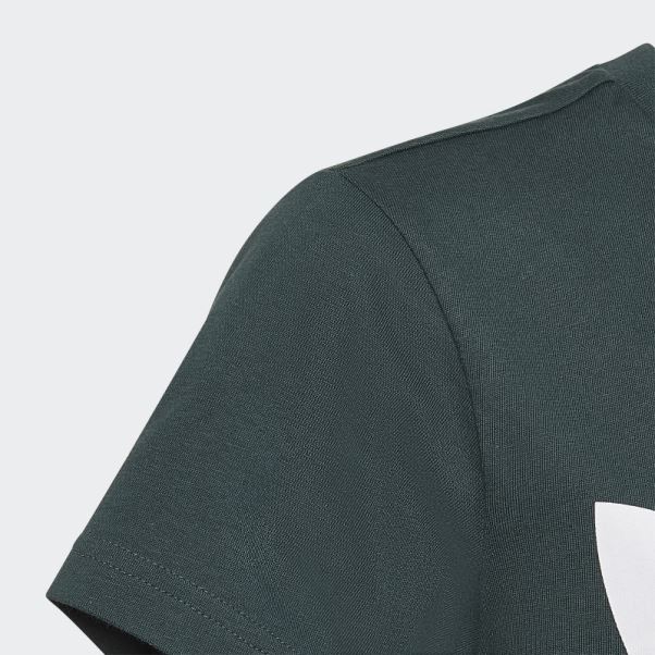 T-shirt Adidas Trèfle Vert Minéral