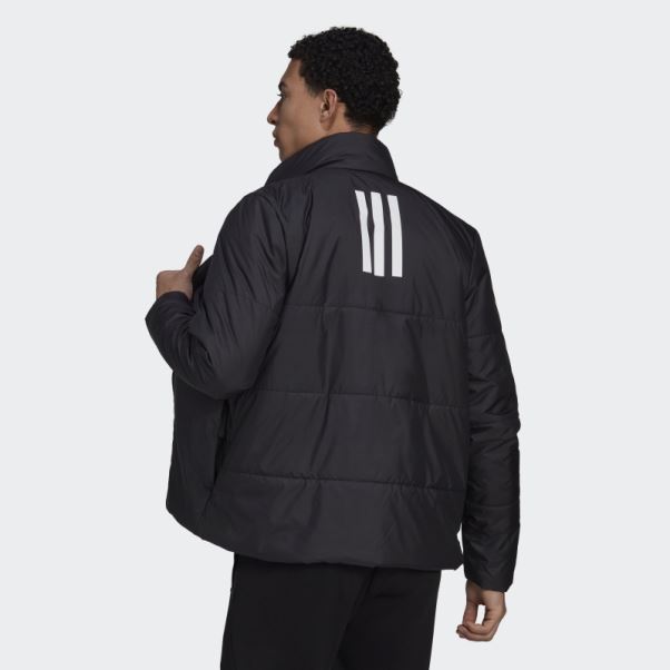 Bsc 3-stripes Veste Isolée Adidas Noir