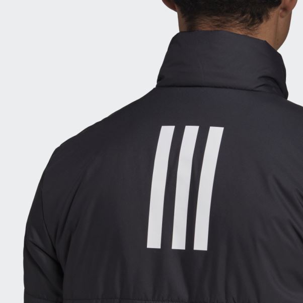 Bsc 3-stripes Veste Isolée Adidas Noir