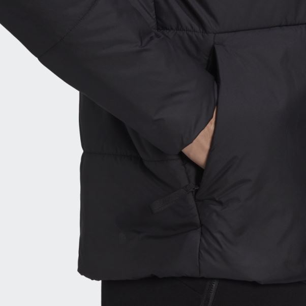 Bsc 3-stripes Veste Isolée Adidas Noir