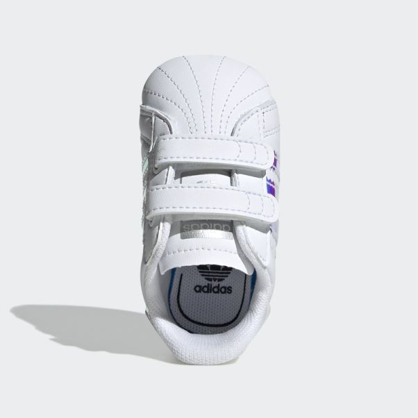 Chaussures Adidas Superstar élégantes Blanc/noir